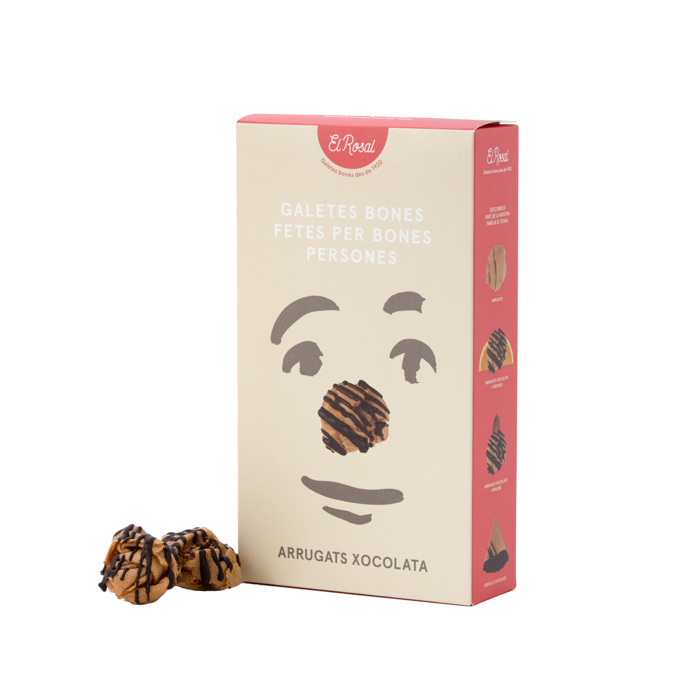Caixa d'Arrugats xocolata El Rosal